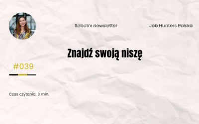 Znajdź swoją niszę